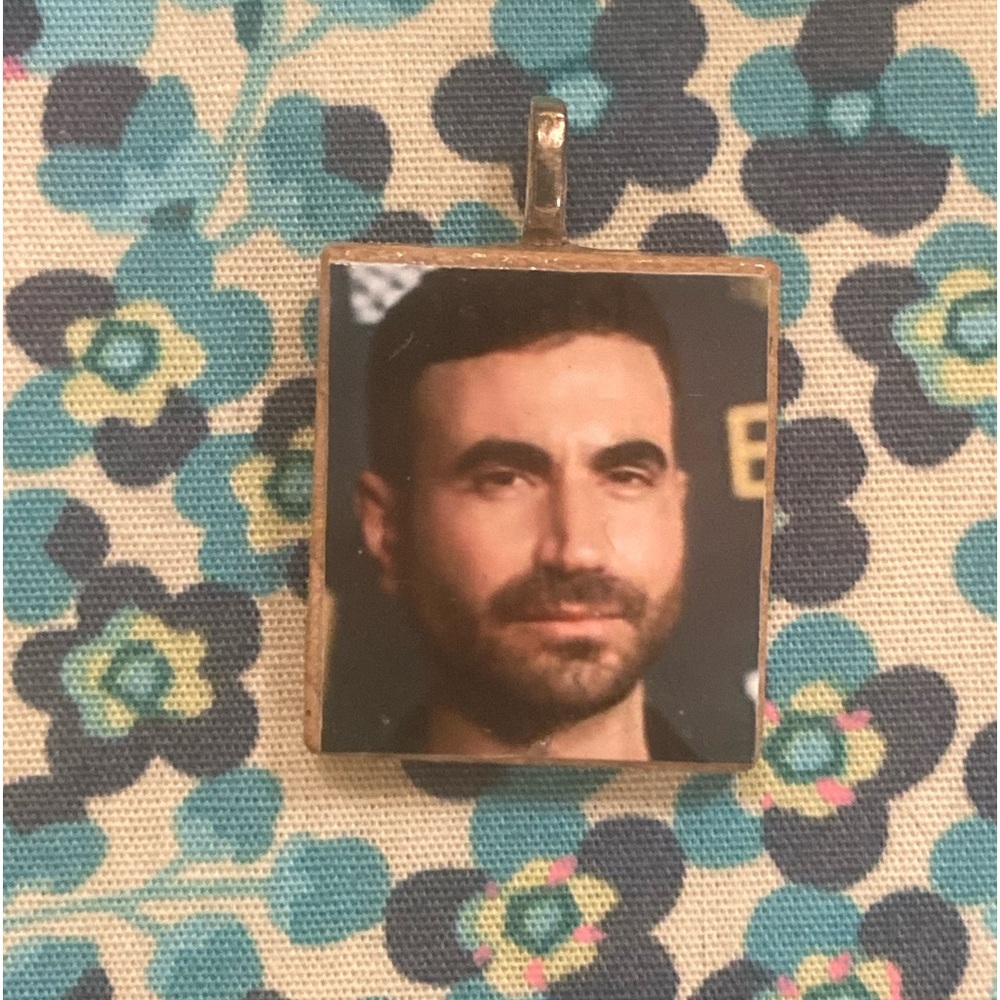 Roy Kent from Ted lasso scrabble tile pendant Homemade